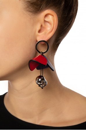 Earrings with leather pendants, zdjęcie 2 Earrings with leather pendants od Marni